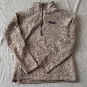 Patagonia Gray Better Sweater Fleece Quarter-Zip